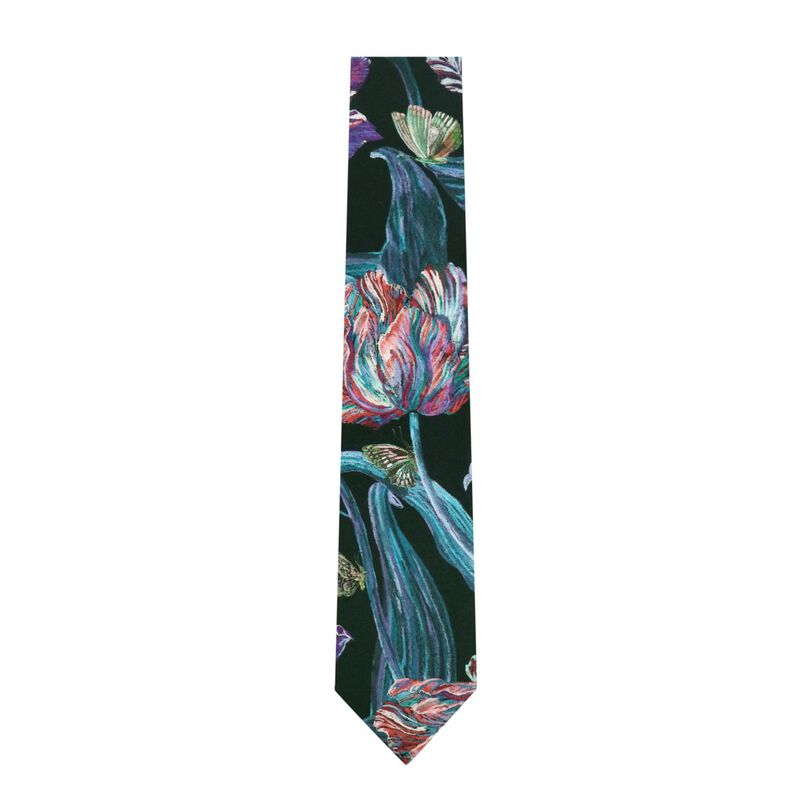 Parisian With Liberty Midnight Sketch Tie image number 1